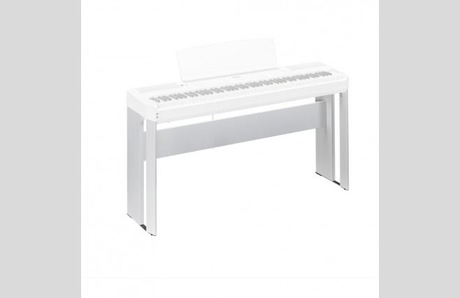Demo Model Yamaha L515 & LP1 White Digital Piano Stand & Pedal Unit - Image 2